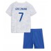 Francie Antoine Griezmann #7 Dětské Oblečení Venkovní Dres MS 2022 Krátkým Rukávem (+ trenýrky)